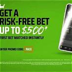 draftkings risk free bet az